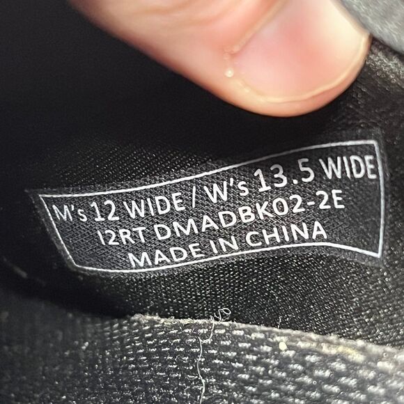 Kizik Madrid Eco Knit Hands Free Athletic Slip On Shoes‎ Black Mens Size 12 Wide - Picture 8 of 8